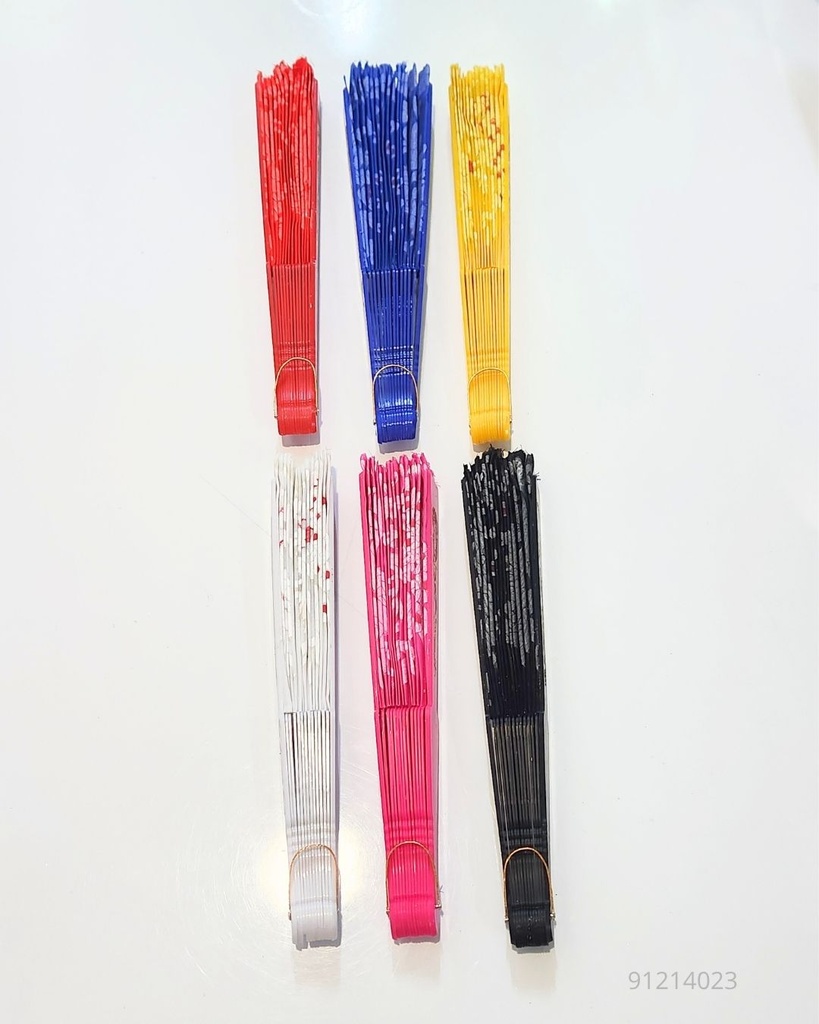 ABANICOS CON DORADO COLORES