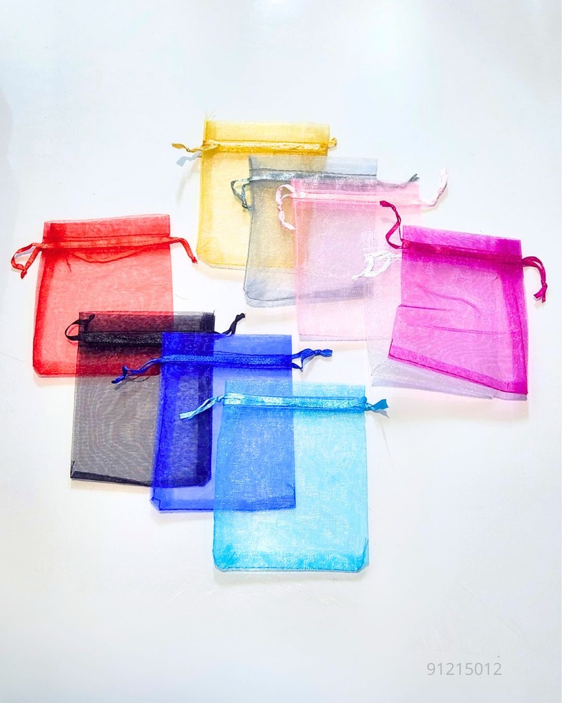 BOLSA ORGANZA COLORES