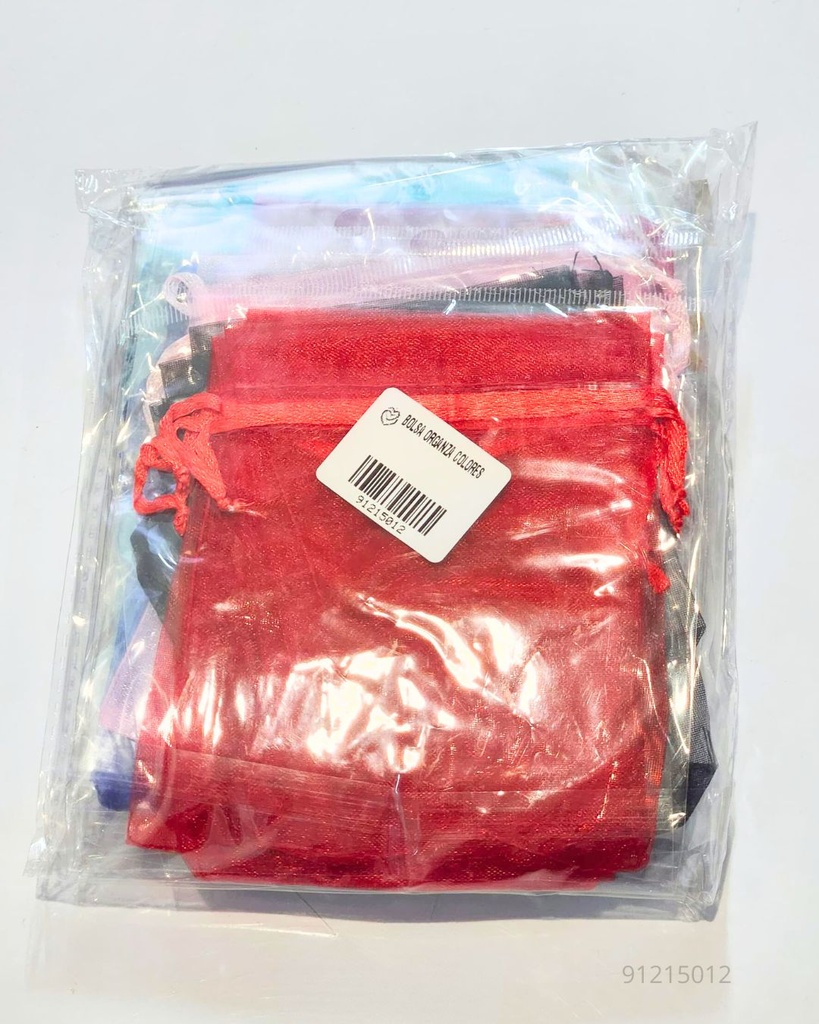 BOLSA ORGANZA COLORES