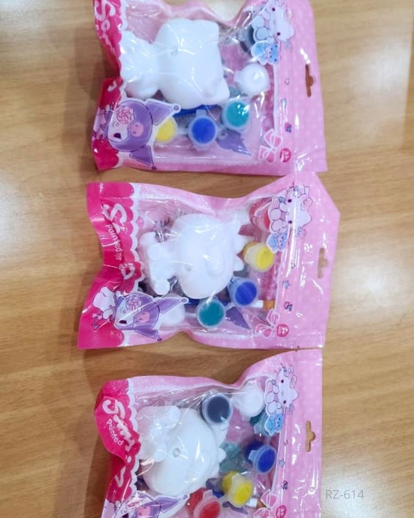 SET PARA PINTAR SANRIO (KUROMI - HELLO KITTY - MY MELODY)