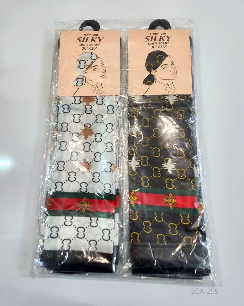 PAÑOLETAS DE SEDA GUCCI (90X90 CM)