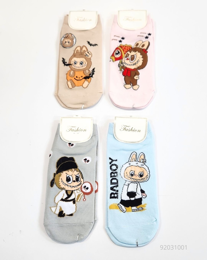 MEDIAS TOBILLERAS LABUBU HALLOWEEN
