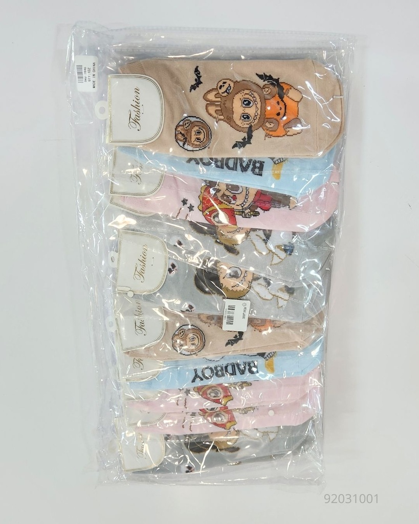 MEDIAS TOBILLERAS LABUBU HALLOWEEN