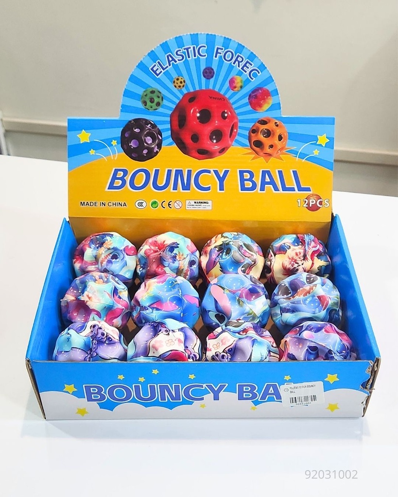 PELOTAS STITCH BOUNCY BALL