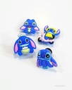 BOTONES PIN CROSS CON LUCES STITCH