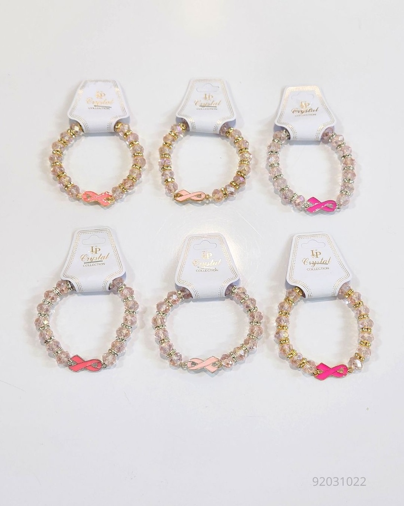 PULSERAS PEPAS CONTRA EL CANCER DE MAMA