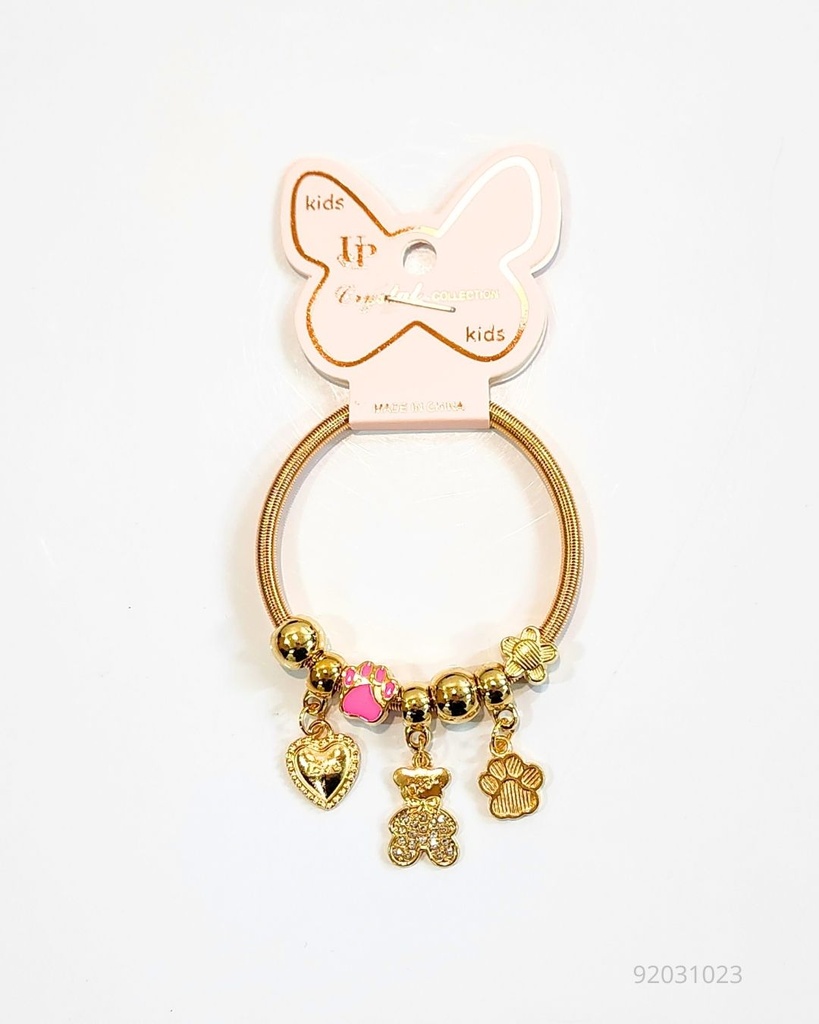 PULSERAS PANDORAS PARA NIÑAS OSO