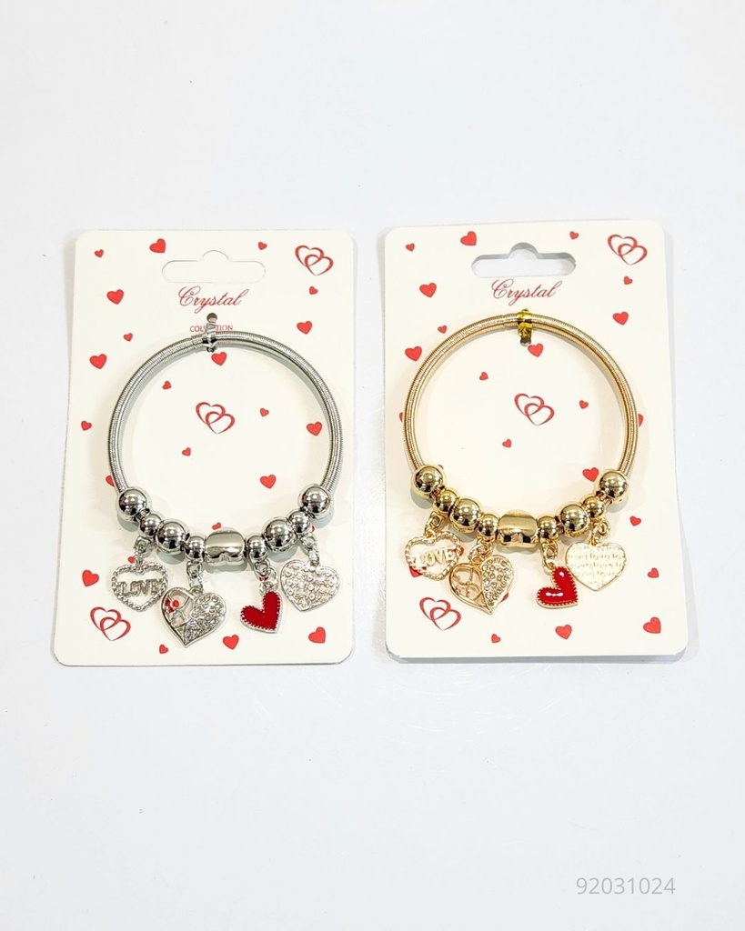 PULSERAS PANDORAS CORAZON 