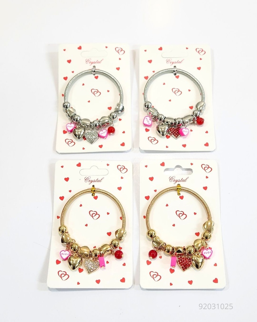 PULSERAS PANDORAS CORAZON