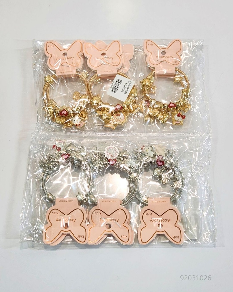 PULSERAS PANDORAS PARA NIÑAS HELLO KITTY