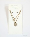 COLLARES DOBLE CORAZON