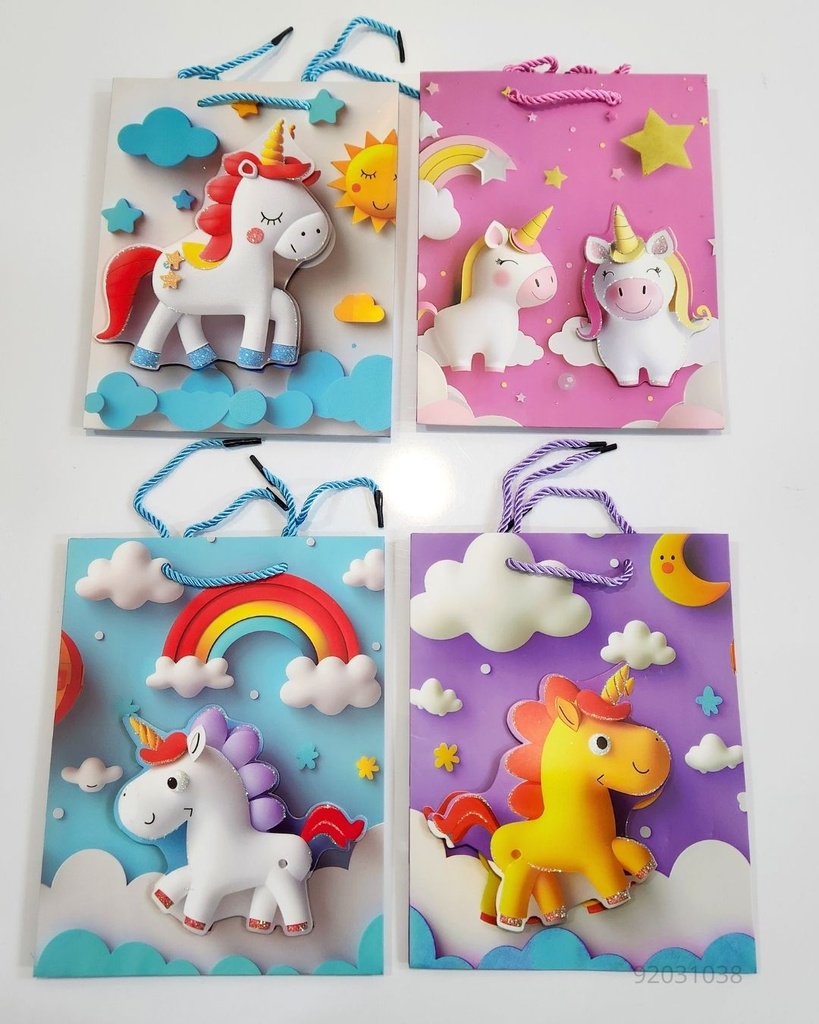 BOLSAS DE REGALO UNICORNIO (PEQUEÑA)