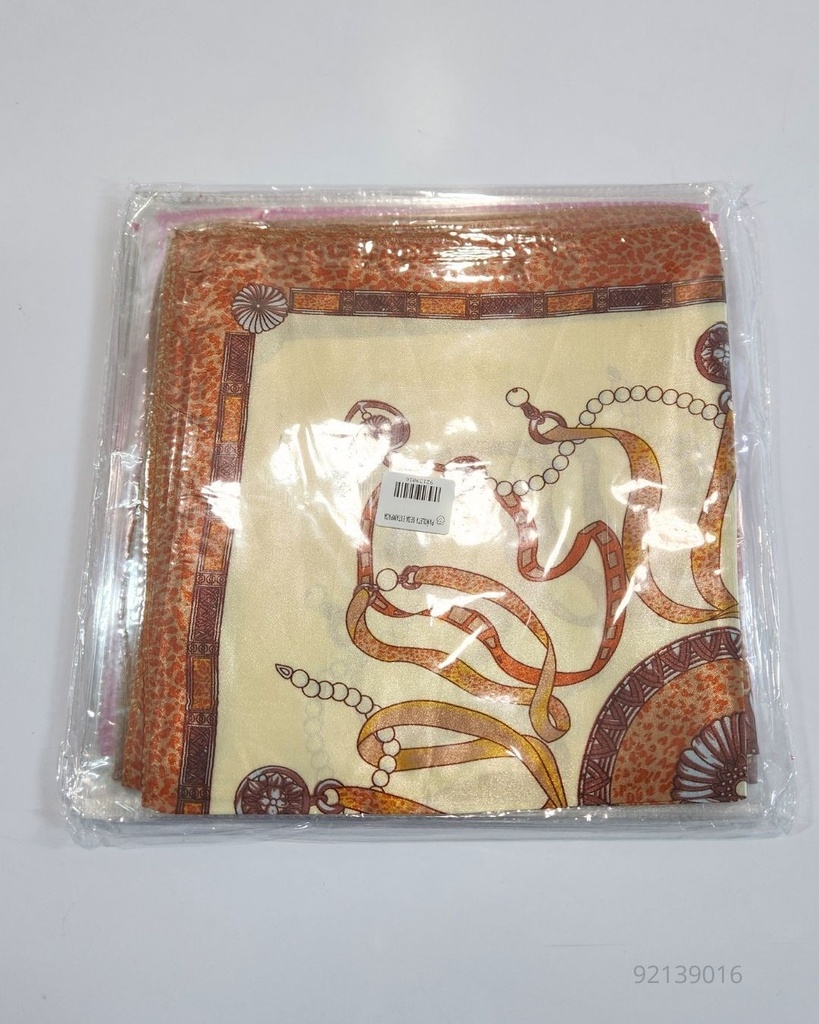 PAÑOLETAS DE SEDA ESTAMPADA
