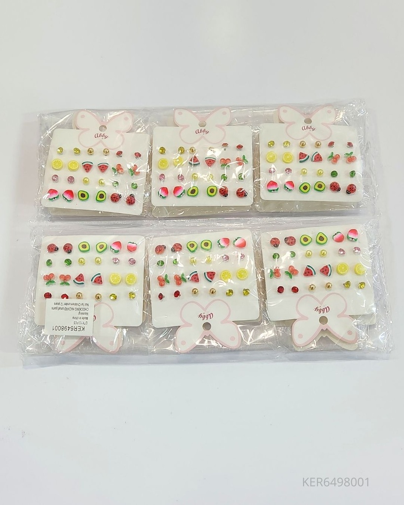 ZARCILLOS PARA NIÑAS