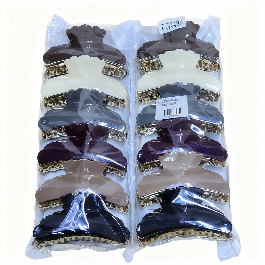 GANCHETAS ACRILICA GRANDES COLORES