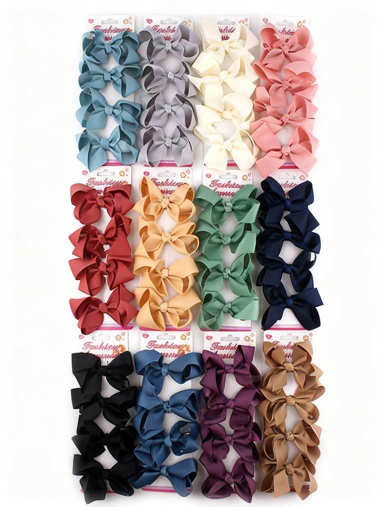 SET GANCHO LAZO COLOR OSCURO X4