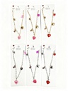 COLLAR CADENA CORAZON X3