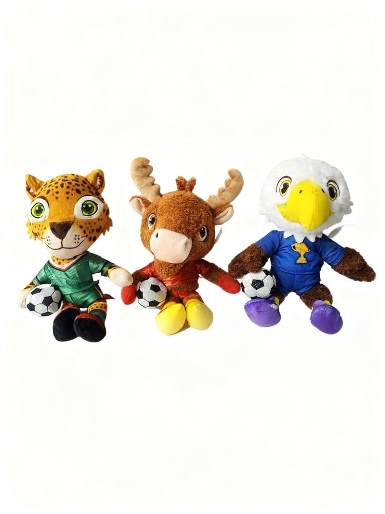 PELUCHE ANIMALITOS  MUNDIAL
