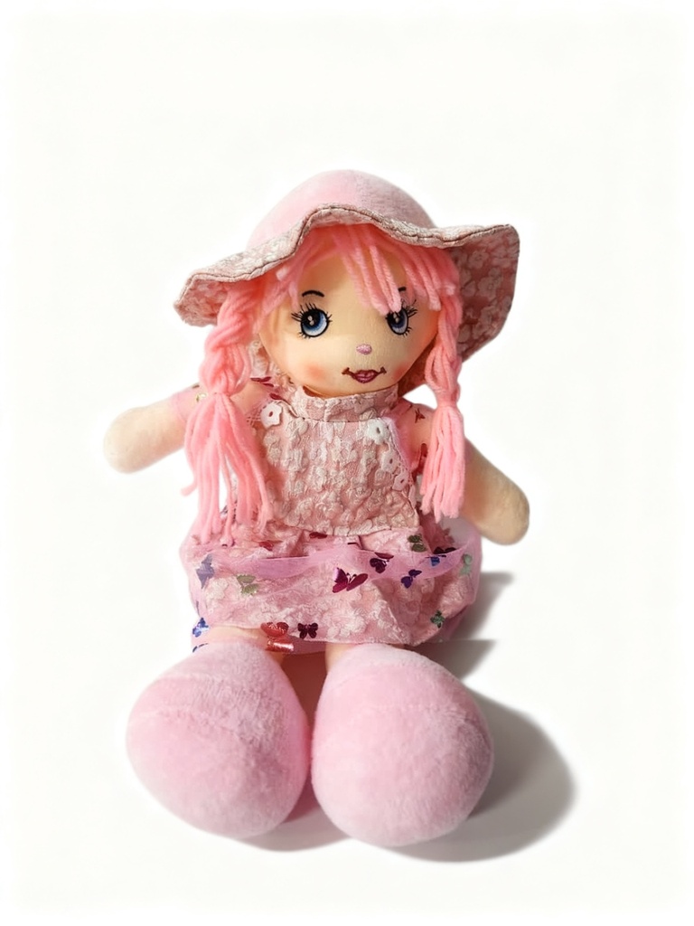 PELUCHE MUÑECA  DE  TRAPO