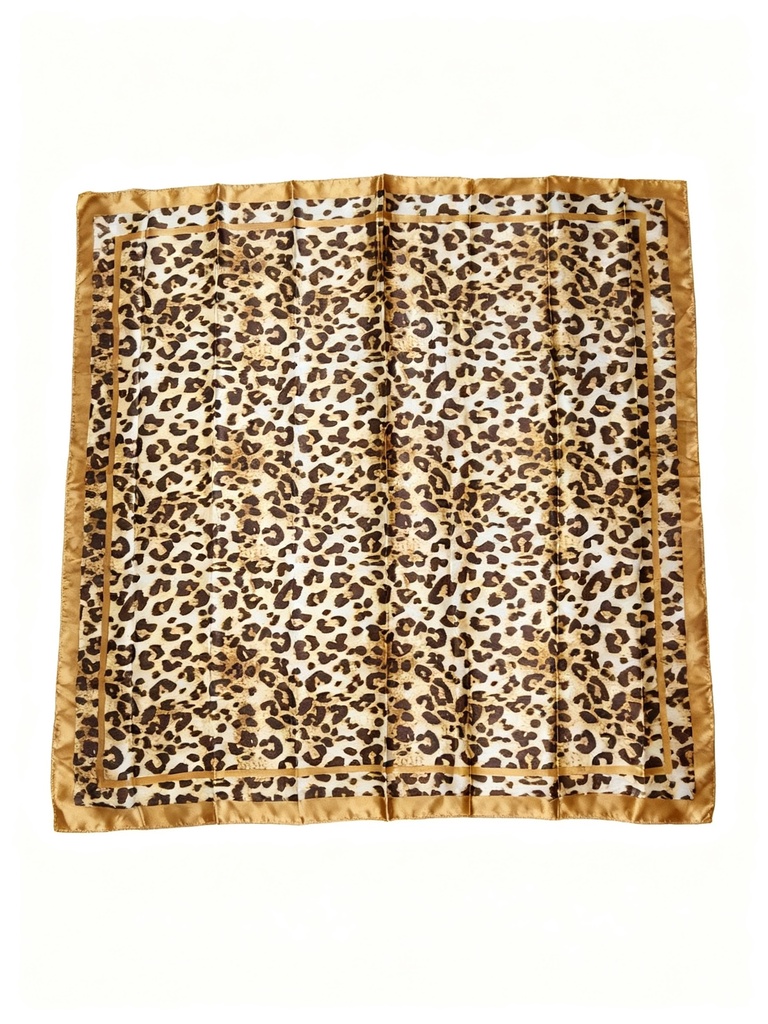 PAÑOLETA SEDA ANIMAL PRINT 96X96 CM