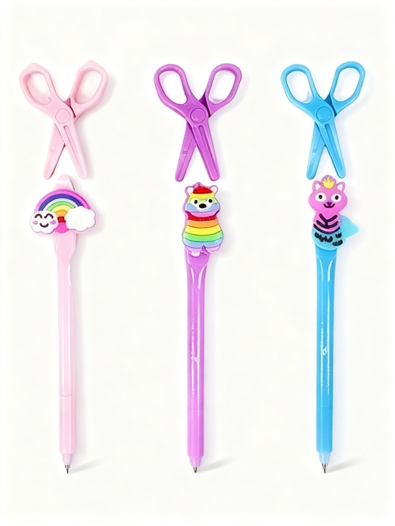 BOLIGRAFOS CON TIJERA