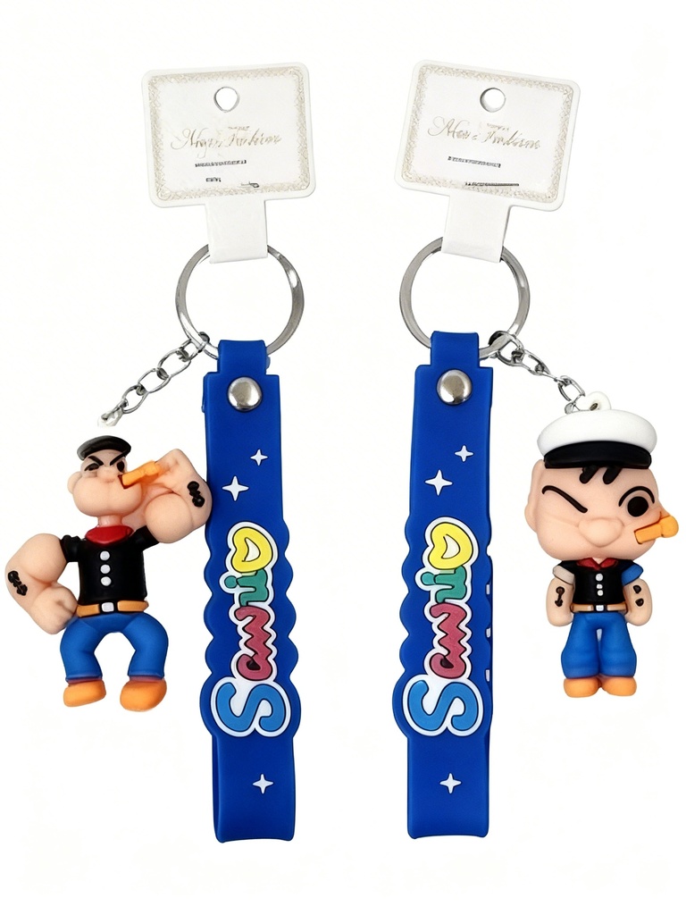 LLAVEROS SILICON POPEYE