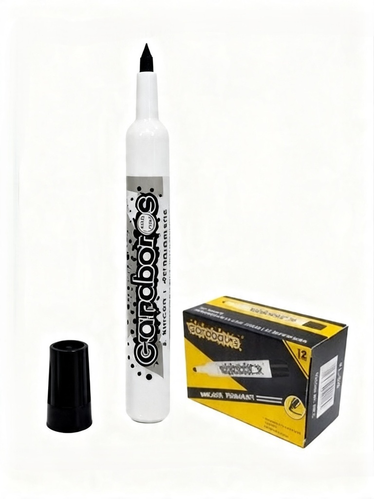 MARCADOR PERMANENTE AZUL Y ROJO 