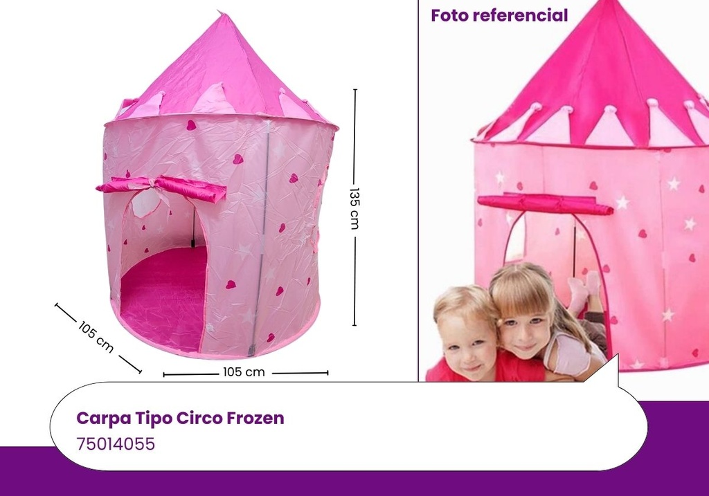 CARPAS INFANTILES TIPO CIRCO RZ-379