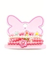 PULSERAS DE NIÑAS SET DE 4 FLOR