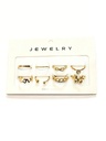ANILLOS SET DE 8  MARIPOSA