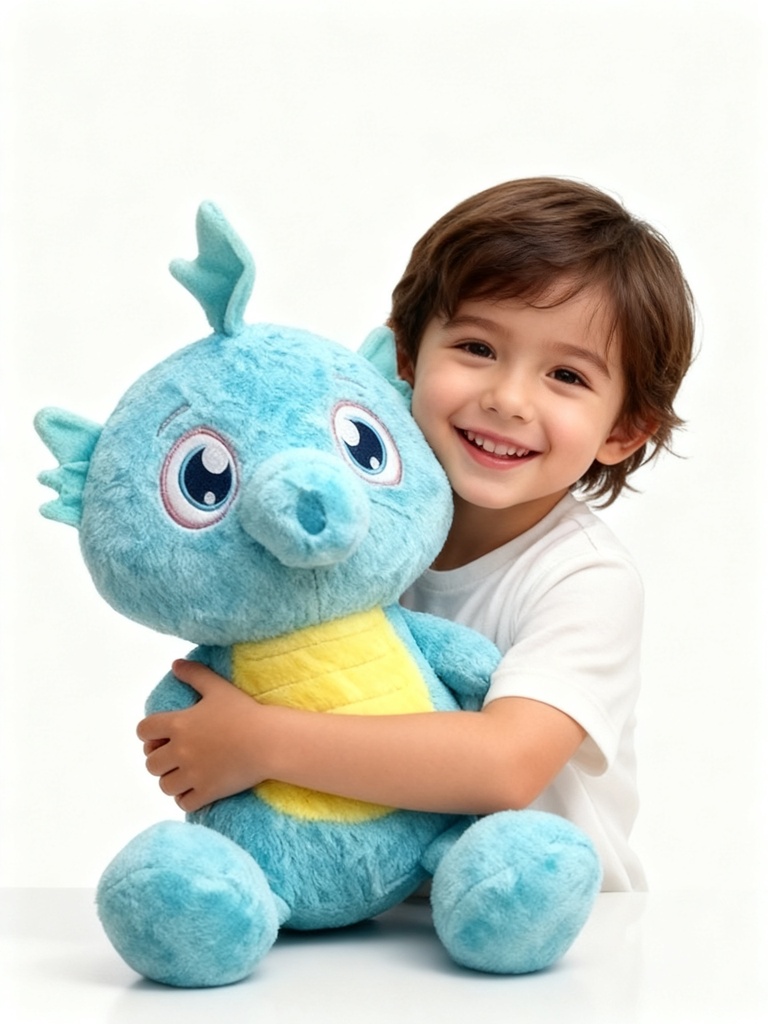 PELUCHE CABALLO DE MAR MEDIANO (40 CM)