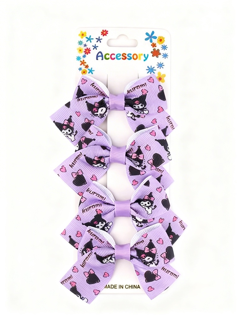 GANCHOS LAZO SANRIO SET DE 4