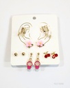 ZARCILLOS TOPITOS EAR CUPP CEREZA