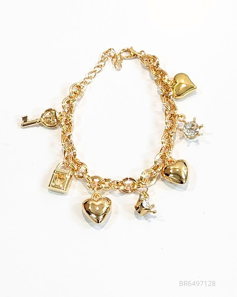PULSERAS CADENA CORAZON