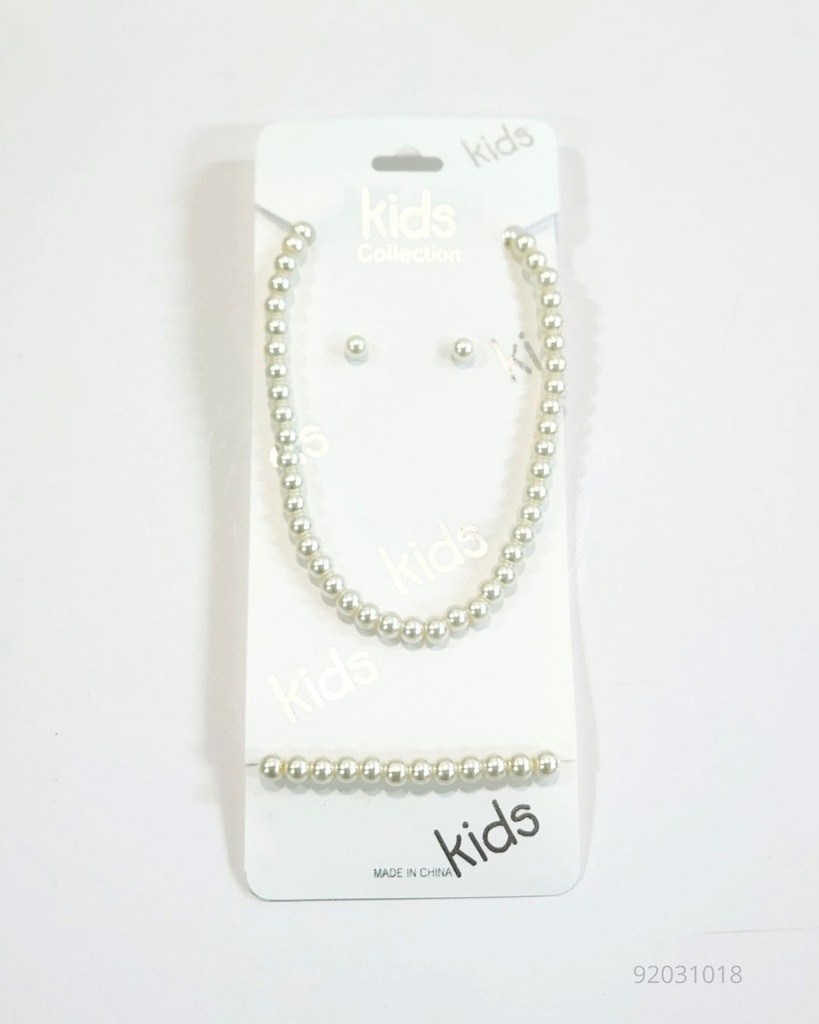 COLLARES PERLAS PARA NIÑAS