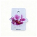 GANCHOS FLOR ORQUIDEA 