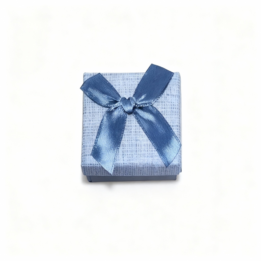 CAJA DE REGALO CUADRADA PQ COLORES PASTEL