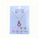 SET COLLAR Y TOPITOS NIÑA OSO