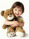 PELUCHE OSO MARRON CAMISA 50cm