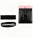 BANDANA NEGRA LISA X4