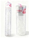 LIGAS GRUESA TRANSPARENTE X500