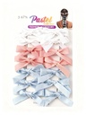 SET GANCHO LAZO COLOR PASTEL X8