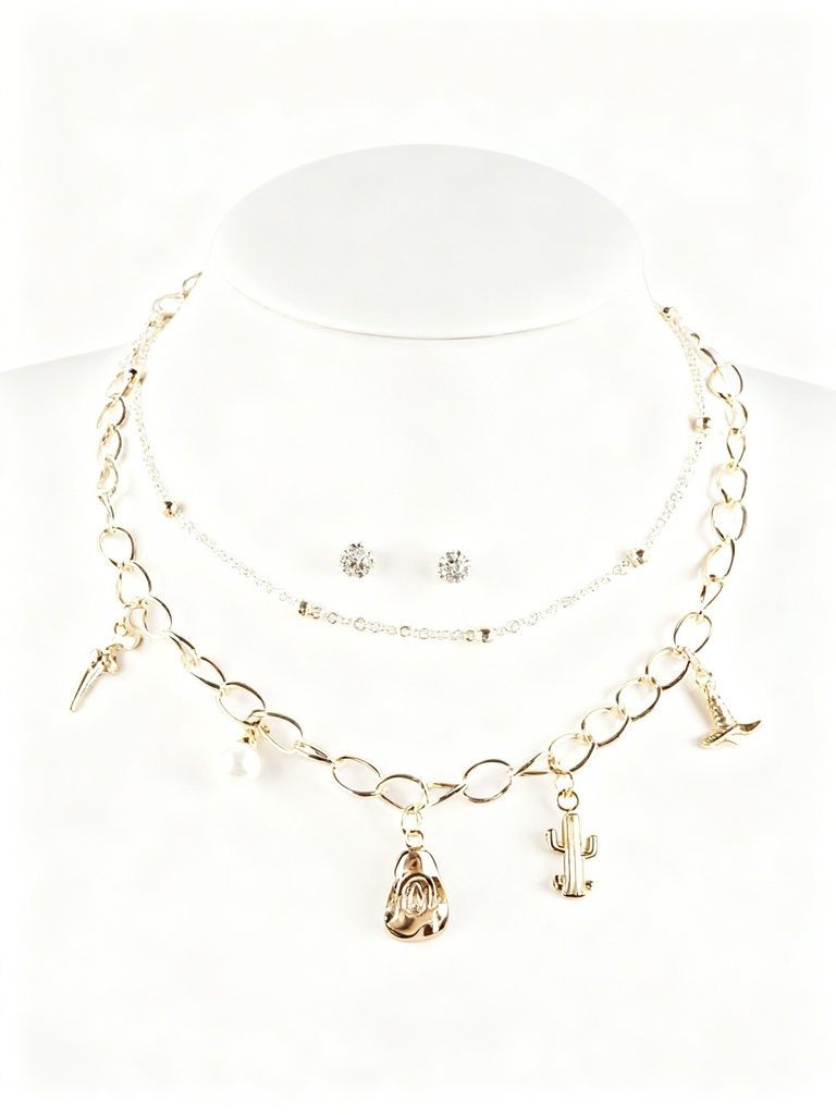 COLLAR CADENA DIJES VAQUEROS X2