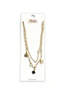 COLLAR CADENA TREBOL X3