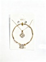 SET COLLAR Y PULSERA FLOR