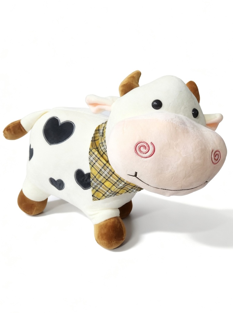 PELUCHE VACA 40X35CM