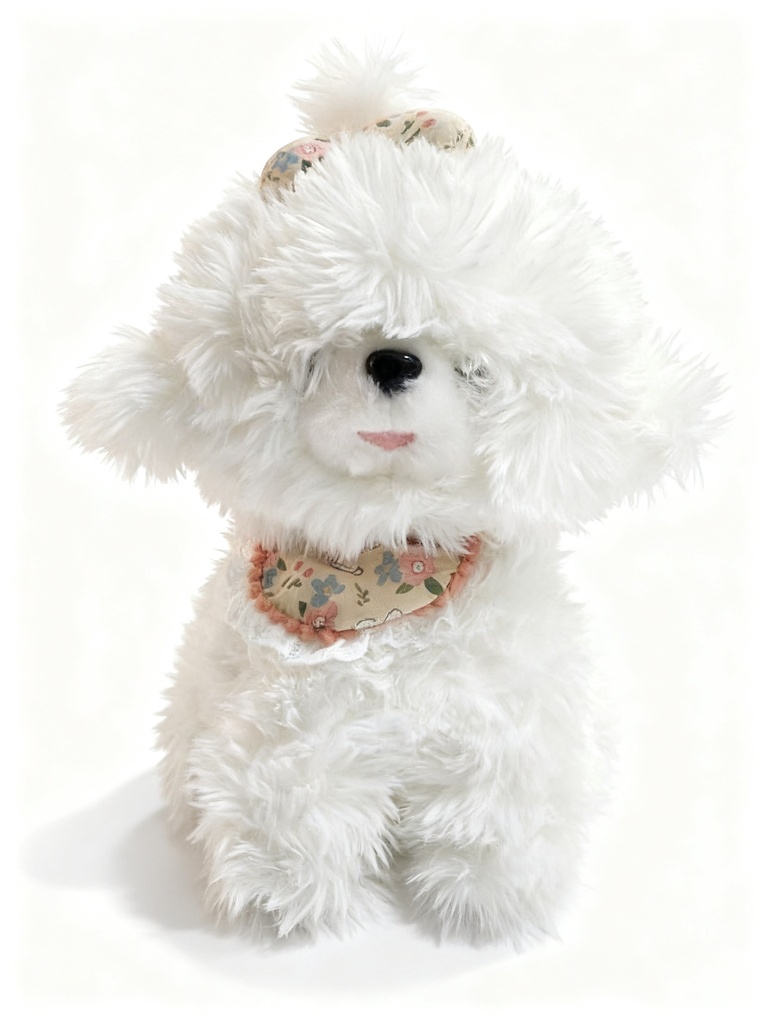 PELUCHE PERRO POMERANIA 30CM