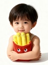 PELUCHE PAPAS FRITAS PEQUEÑO 30CM