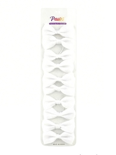 [78025010] GANCHOS LAZOS SET DE 10 BLANCO