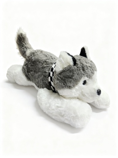 [240235] PELUCHES LOBO SIBERIANO 50CM